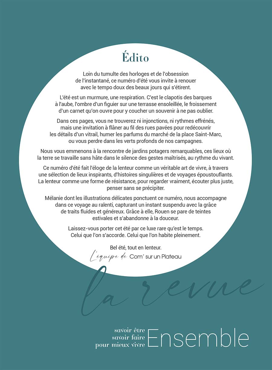Com' sur un Plateau - Page 1