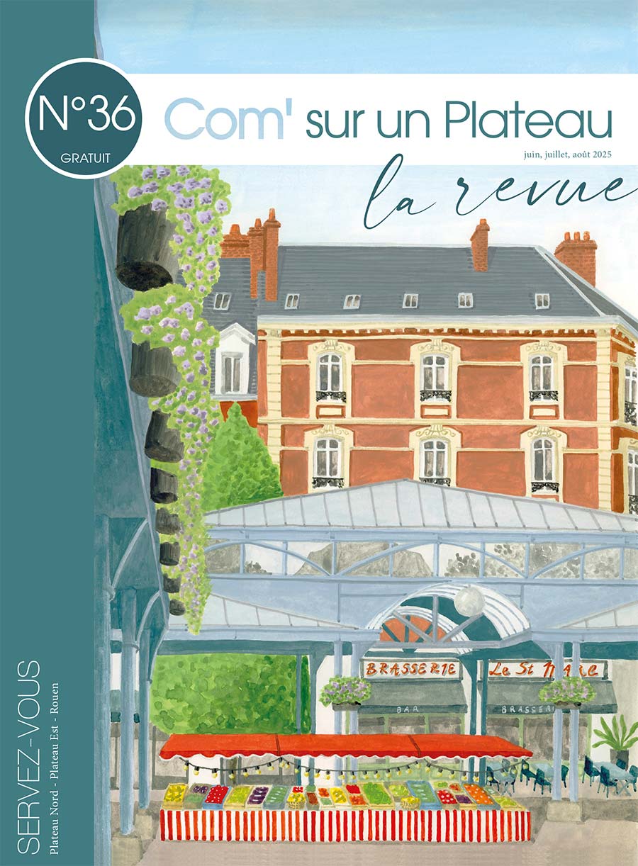 Com' sur un Plateau - 1ère de Couverture